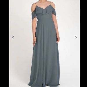 (NEW) Jenny Yoo Mila Dress in Denmark Blue, size 6